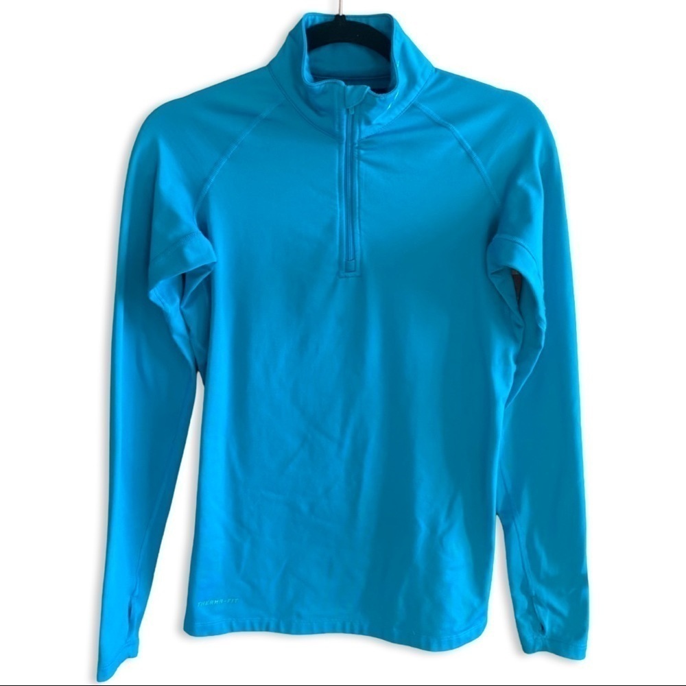 {Nike} half zip long sleeve therma-fit